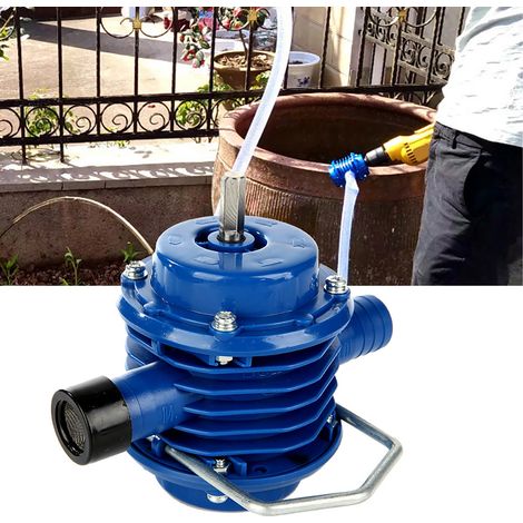 Mini perceuse à main auto-amorçante en plastique technique avec pompe à eau pour la maison et le jardin (1/3)