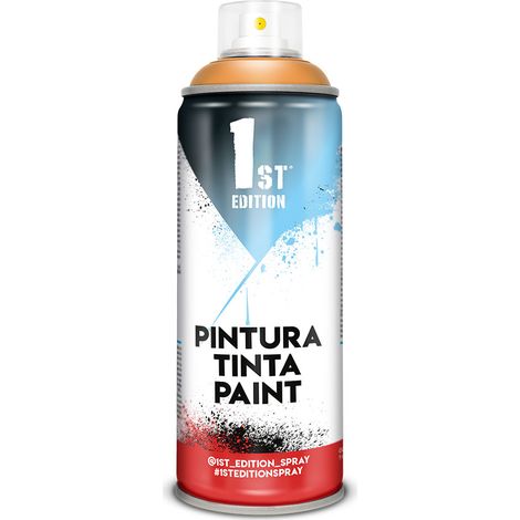 Pintura alquídica spray 520 cc ref 644 naranja peto mate 300 ml