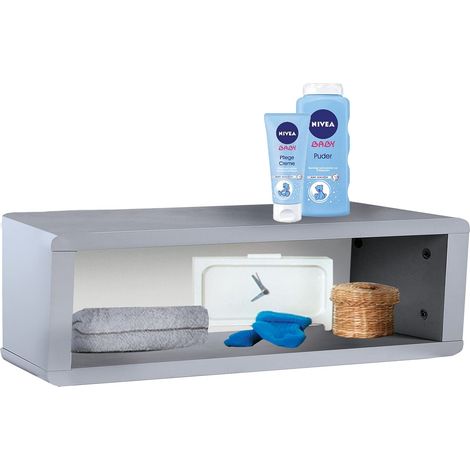 Étagère Murale Gris 98 cm (1/5)