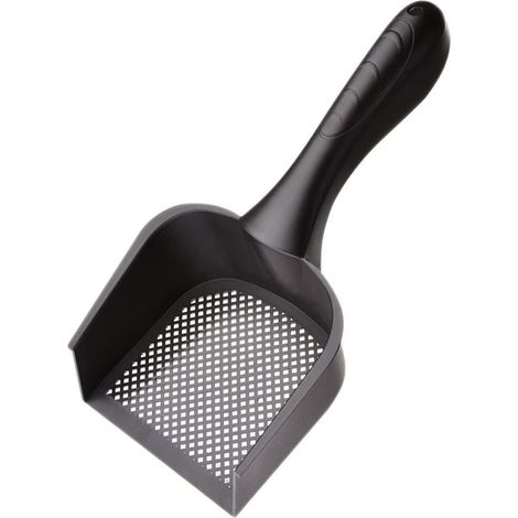 Cat Litter Shovel Thickened Plastic Cat Litter Shovel Hollow Litter Shovel Cat Litter Shovels Pet Cleaning Tool, with Non-Slip Handle for One