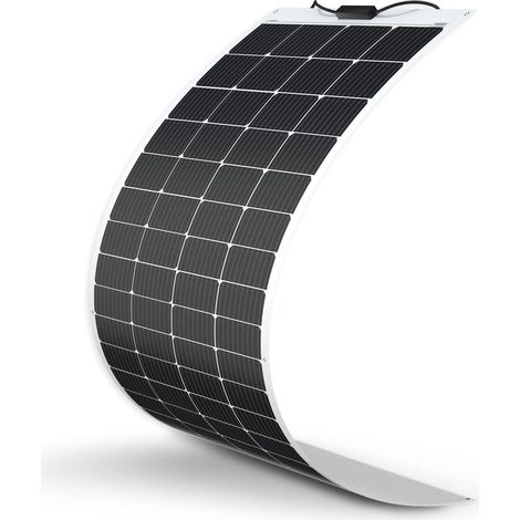1 Panneau solaire flexible, 200 W, monocristallin, 12 V, pour camping-car (1/5)