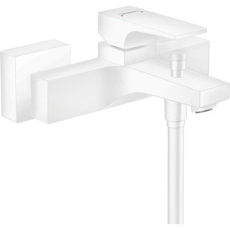 mitigeur bain/douche blanc mat