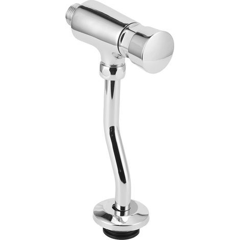 Robinet de Chasse Manuel, Robinet de Chasse d'urinoir Durable Pratique Économie d'eau Montage Mural Flexible /2 pour Chasse d'eau Outil de Chasse d'eau (1/5)
