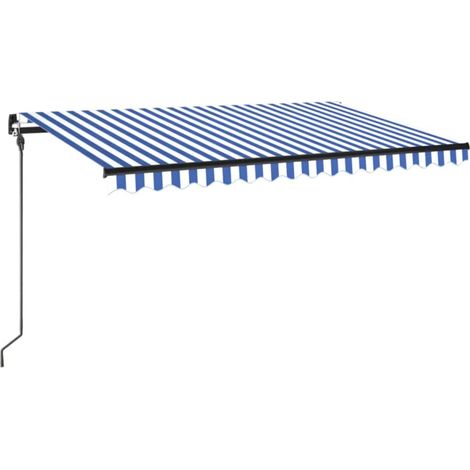 Maison Exclusive - Markise Manuell Einziehbar mit LED 400x300 cm