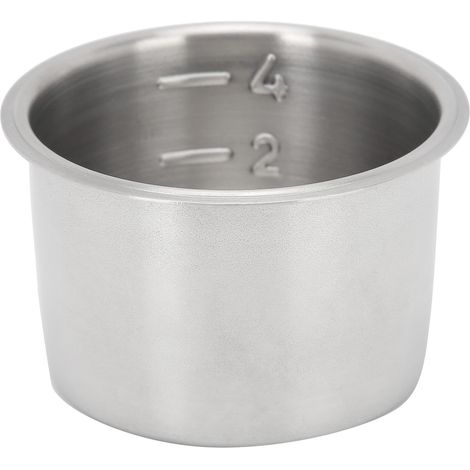 Filtre à café en acier inoxydable 51 mm, panier filtrant non pressurisé à paroi simple, pour 4 tasses (1/5)