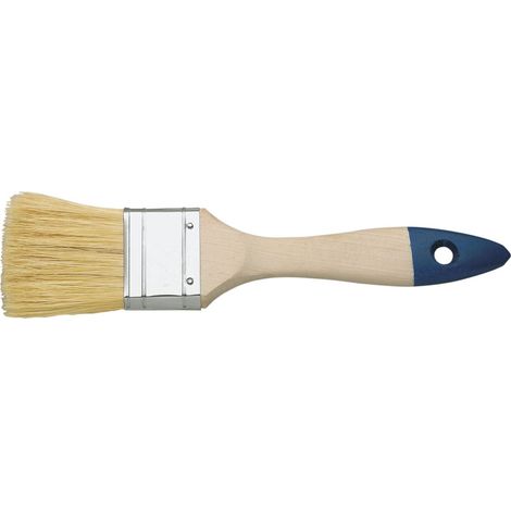 Schuller Eh'klar Flächenstreicher Breite 2"  mit Holzstiel natur/blau 12. Stärke
