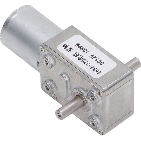 Moteur à engrenages Turbo Worm 2 axes, couple élevé, micro-réducteur DC12V 10RPM pour outils électriques (1/5)