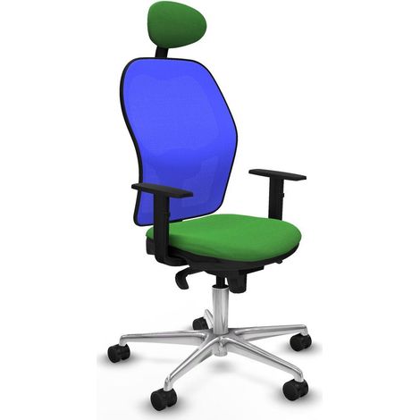Piqueras-y-crespo Silla Jorquera verde ergonómica de oficina (1/3)