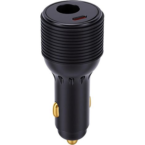 Adaptateur de Voiture Satellite, Convertisseur élévateur 12 V 24 V à 30 DC 60 W avec PD 45 W Type C et Puissance de Sortie Stable, pour Camping-Car, Camion, Bateau, Camping (1/5)