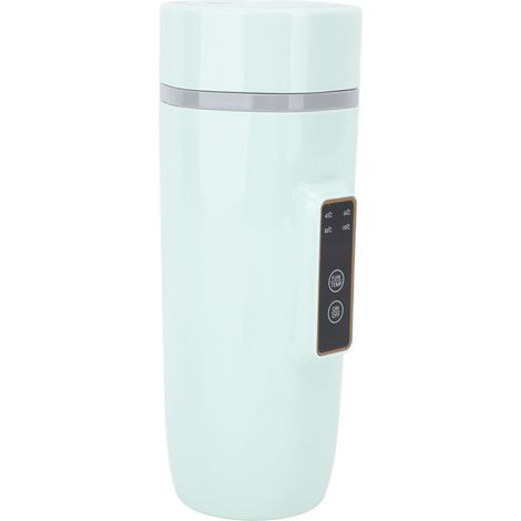 Tragbarer Wasserkocher mit digitaler Anzeige, einstellbarer Temperatur, Reise-Wasserkocher, EU-Stecker, 220 V, Grün (1/5)