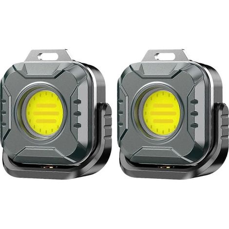 Lampe de travail LED lot de 2 rechargeable magnétique 1200 mAh (1/5)
