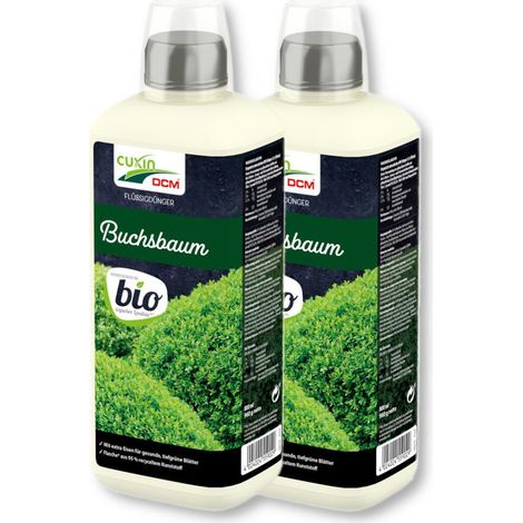 Cuxin Flüssigdünger Buchsbaumdünger Bio 1,6 l Buchs Heckendünger Pflanzendünger