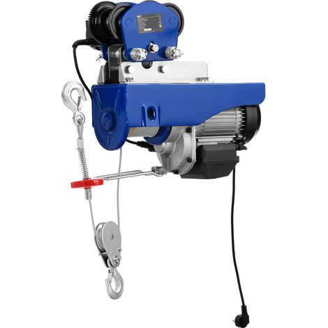 MSW – Treuil électrique 12m de levage – Vitesse 8 m/min – Câble en acier pour charges lourdes – Usage professionnel en milieu industriel (1/5)