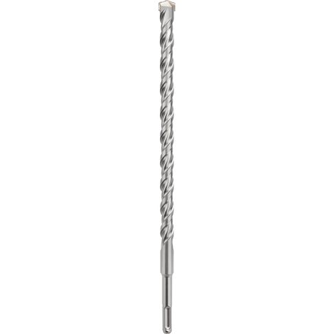 Foret SDS Plus 12 x 600 mm, avec pointe en carbure de tungstène, foret à béton, fer d'armature, pierre naturelle, mur de brique (1/5)