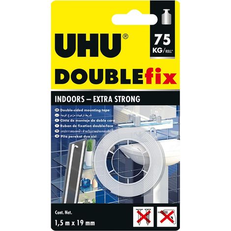 UHU 46855 Nastro biadesivo UHU® (L x L) 1.5 m x 19 mm 1 pz. (1/5)