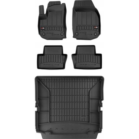 SET Alfombrillas goma 3D Opel Zafira B 2005-2014 7 plazas con (1/5)