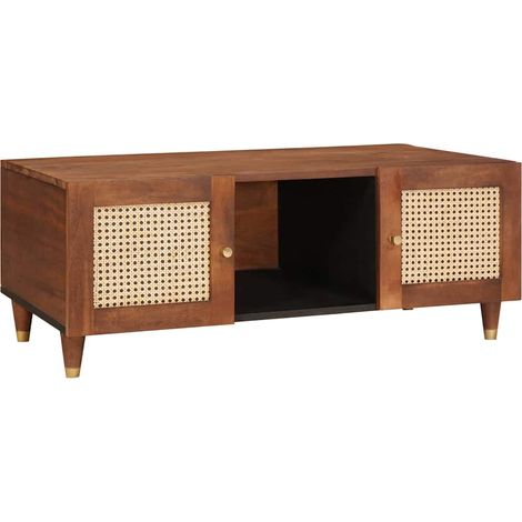 Couchtisch 100 x 54 x 40 cm Massivholz Mango