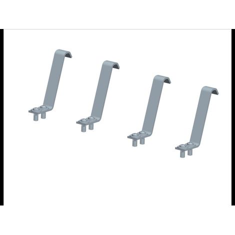 VITRA 424106YP1TE Kit de fixation pièce de rechange pour lavabo