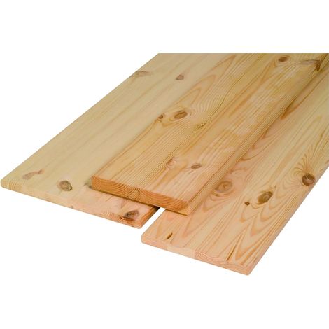 Massivholzplatte Nadelholz geschliffen Kanten gefast 1200x400x18mm Holz Platte (1/2)