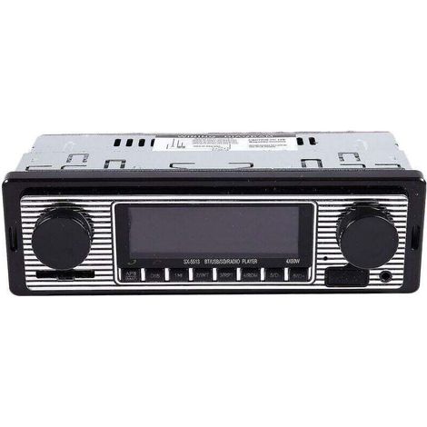 Bluetooth Vintage Car Radio Mp3 Player Stereo Usb Aux Classic Car Stereo Audio