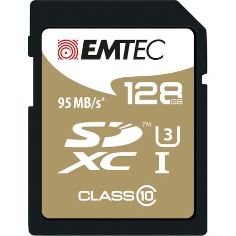 EMTEC ECMSD128GXC10SP 128GB NEGRO / TARJETA DE MEMORIA SD (1/2)