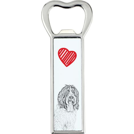Schapendoes, Pastor Holandés - abridor de botellas con forma de perro, abridor de nevera personalizado, regalo único para hombres de Art-Dog (1/5)