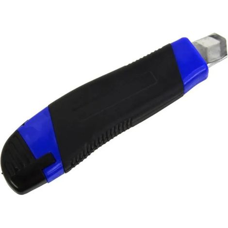 Couteau utilitaire geko g01841 lame rétractable 18 mm (1/3)