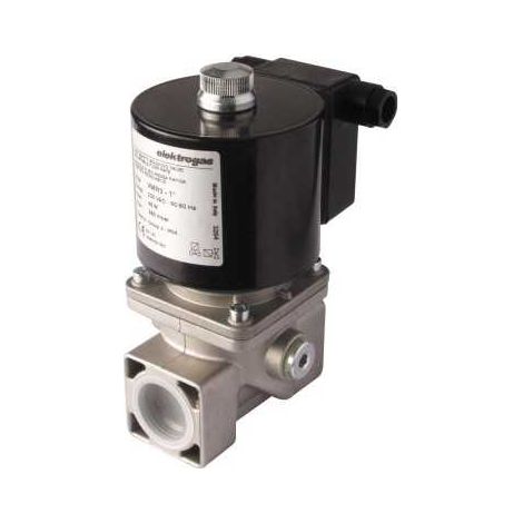 Electrovanne gaz automatique NC laiton 1/4'' 200mBar