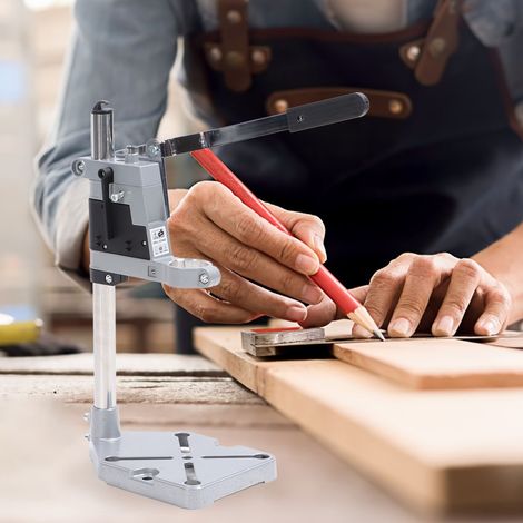 Support de perceuse d'établi multifonctionnel flambant neuf pour perceuses électriques, transformant les perceuses électriques en perceuses d'établi. (1/5)