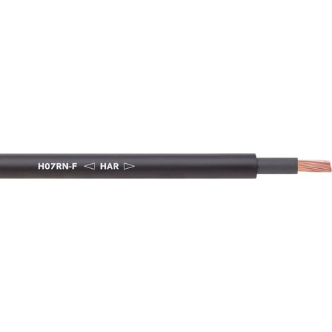 Câble de raccordement H07RN-F LAPP H07RN-F 5G1,5 16001043/50 5 x 1.5 mm² noir 50 m