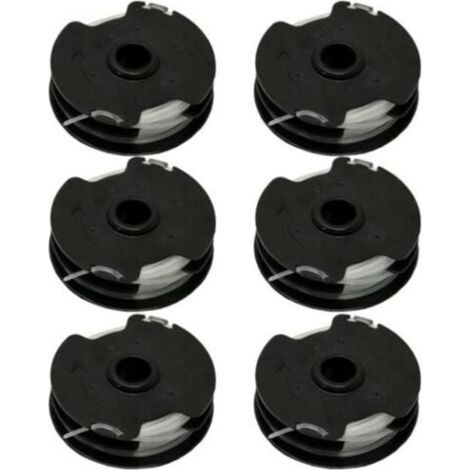 Lot de 6 bobines de rechange pour débroussailleuse sans fil Parkside PRTA 20 Li C3 IAN351753, pratique (1/4)