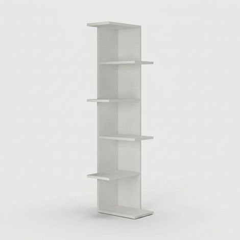 Moderne Wandregal Saso - Platzsparende Bücherregal