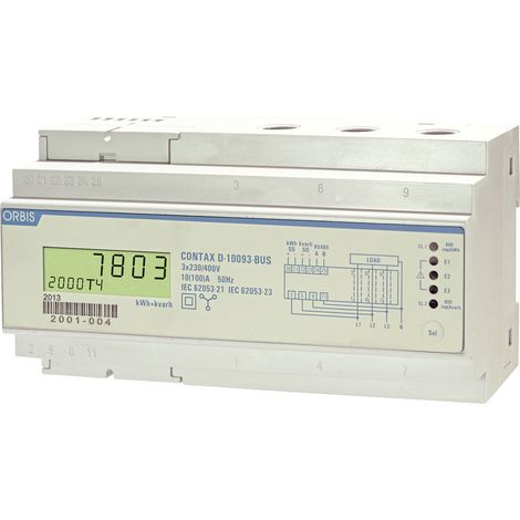ORBIS Zeitschalttechnik kW-Zähler OB709200 Wechselstromzähler digital 100 A MID-konform: Nein 1 St