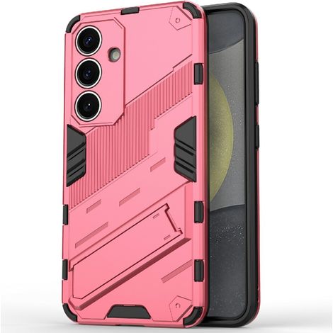 Custodia per Samsung Galaxy A56 5G, con supporto militare, rosa (1/5)