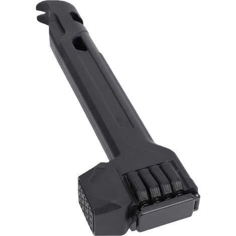 Marteau de Piquet de Tente Noir, Extracteur de Clous et Ouvre-bouteille, 8 piquets de tente en acier au carbone, conception multifonctionnelle 3 en 1, conception d'extraction rapide des clous (1/5)