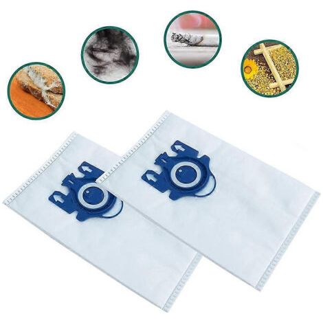 NALOOKAMIC Lot de 12 sacs GN pour aspirateurs Miele Classic C1 Complete, C1, C2, C3, S2, S5, S8, S227/S240, S270/S280 (1/4)