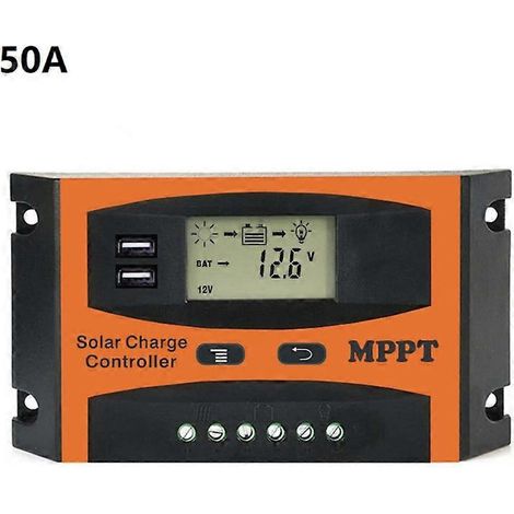 Contrôleur de charge solaire 50A/60A pour éclairage public - Performances stables 50A (1/5)