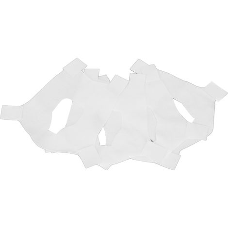 Lot de 4 protections faciales pour appareils respiratoires, réduisant les fuites d'air bruyantes. Accessoire auto-adhésif et souple. (1/5)