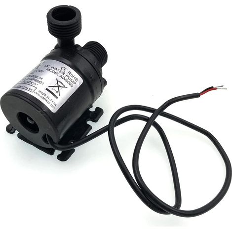 Pompe à Eau Solaire DC 12V 800L/H Mini Pompe Submersible pour Fontaine Aquarium Jardin Bassin (1/5)