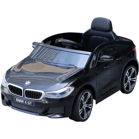 MACCHINA AUTO ELETTRICA 6 V CON TELECOMANDO PER BAMBINI 106 X 64 X 51 CM NERO (1/5)