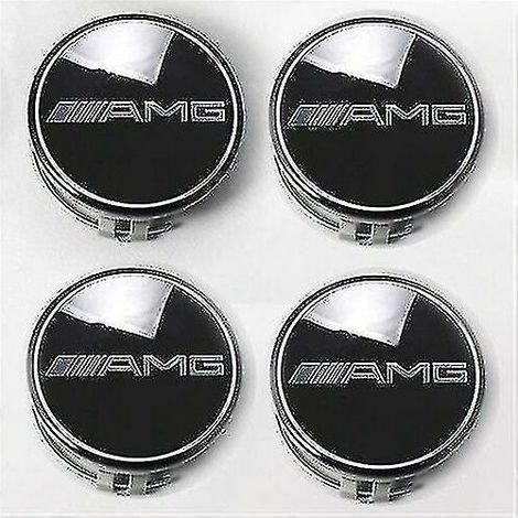 Black Amg Hubcap Car Hubcaps Mercedes- Tyre Labels (1/2)