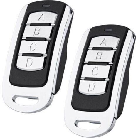 Set mit 2 Garagentoröffnern (250–868 MHz) für Hörmann Handsender HSM4, HSE4, SE2 und HSM4. Kompatibel mit Marantec Digital Handsendern D302, D304 und D384.