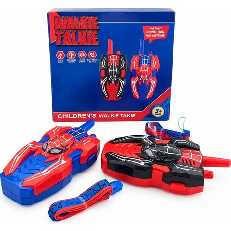 Talkie-walkie araignée pour enfants, radio bidirectionnelle longue portée, jeu d'imitation, cadeau interactif sans antenne LY-040 (1/5)