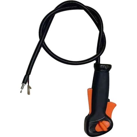 Poignée de commande d'accélérateur pour accessoires de tondeuse à gazon – Compatible avec FS120, pour modèles FS200 et FS250, tube en aluminium et construction ABS/PP, Di(B) (1/2)