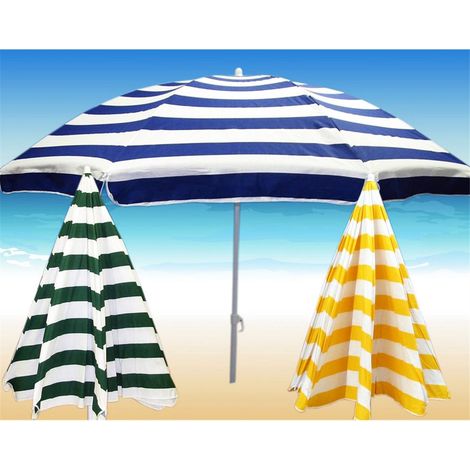 Finstock Strandschirm H. Schwarze Epoxidfarbe 2,00 m 8V 22-25 mm 72000