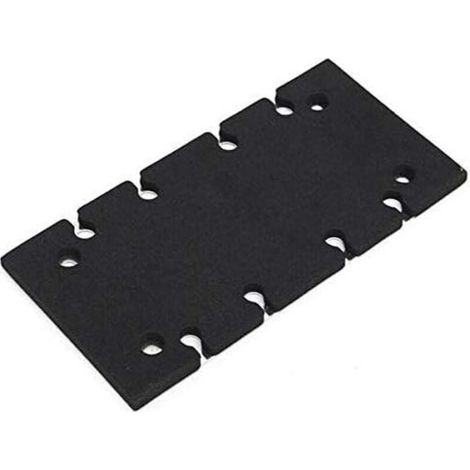 Plaque de base pour ponceuse Makita BO3700 BO3710 BO3711 Pièce de rechange (1/4)