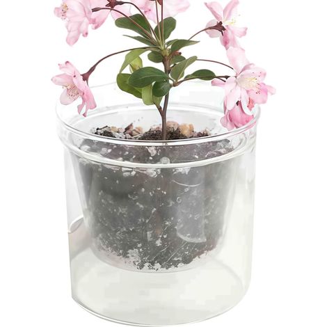 Pflanzgefäß Doppellagiger Hydrokulturbehälter Blumenampel