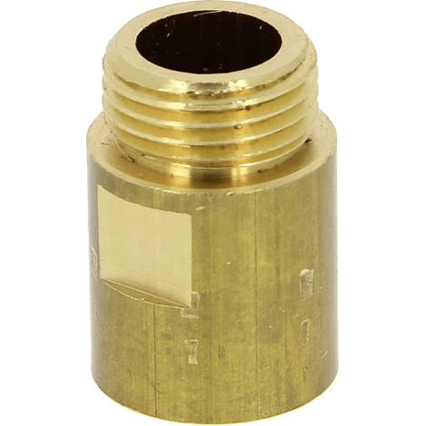 Allonge laiton 25mm avec portée de joint Mâle Femelle 1/2