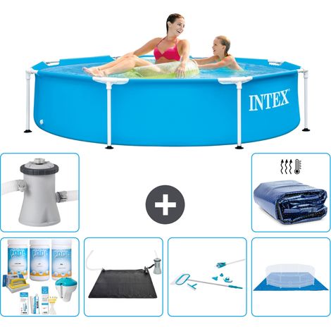 Intex Piscine Tubulaire Ronde - 244x51 cm - 7-pièces  S20398 (1/5)