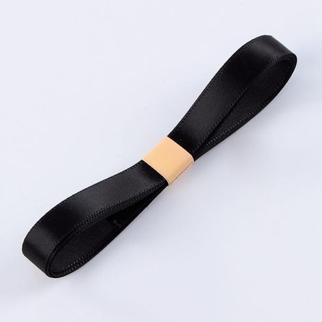 Nastro floreale - Nero - Rotolo 1 cm x 82 m (1/2)